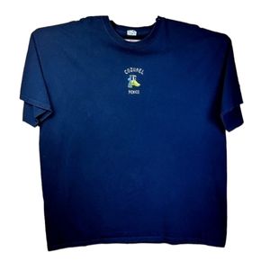 Yazbek Black Cozumel Mexico T Shirt with Lizard Drinking 100% Agave Tequila  3XL